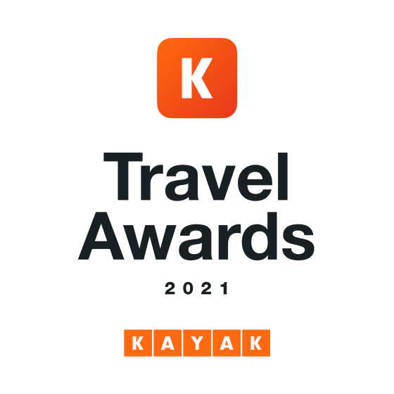 Kayak Travel Awards 2021 Badge